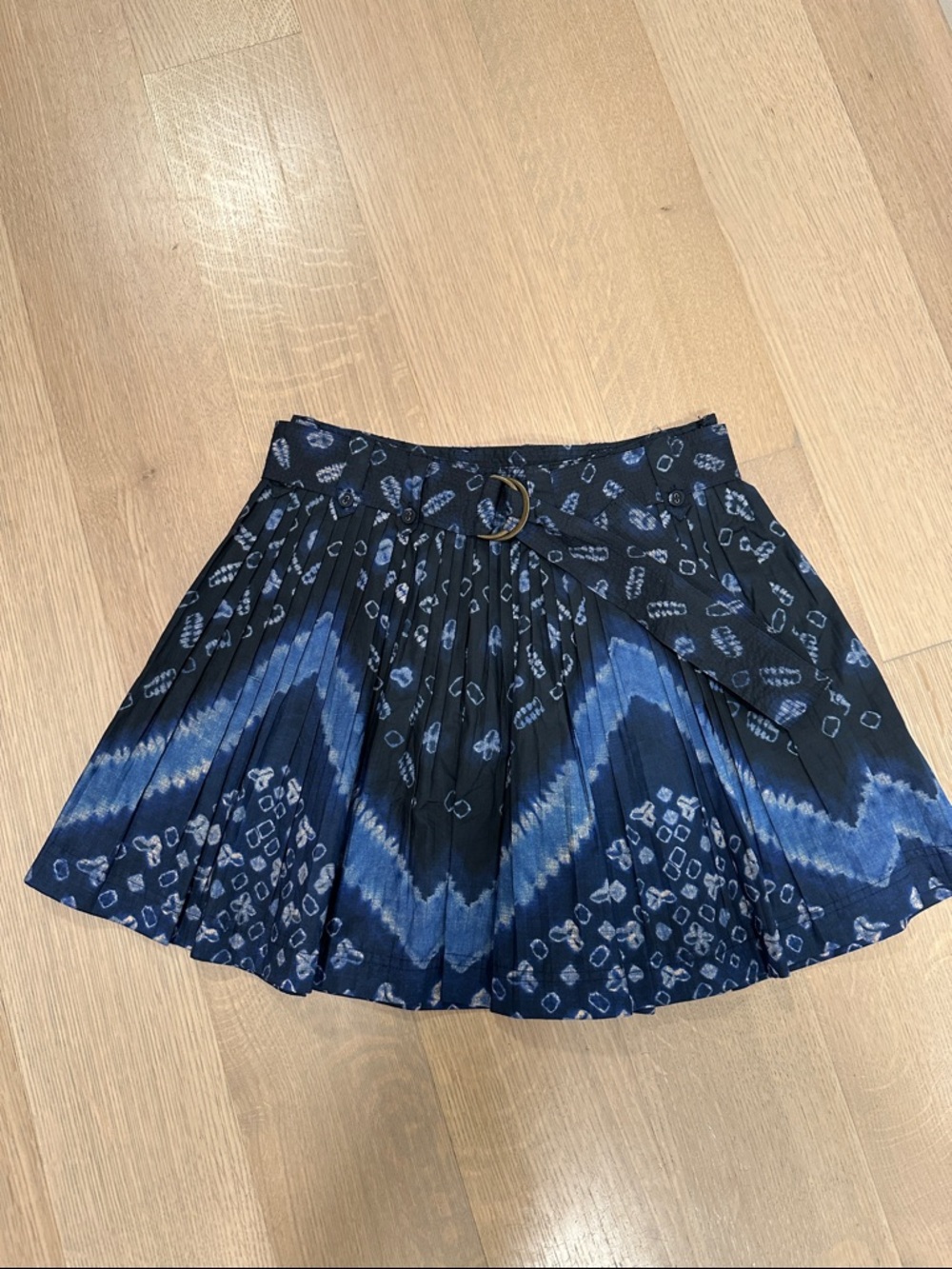 Ulla Johnson -  pleated Mini Shorts with Belt